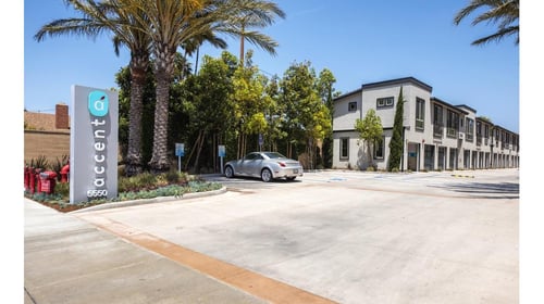 Property exterior at Accent in Los Angeles, CA 90066