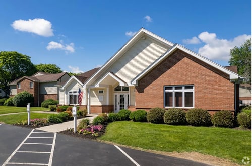 Exterior View at Highview Manor Apartments in Fairport, NY