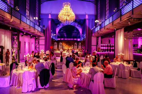 Die Palazzo Halle in Karlsruhe bietet flexiblen Raum für Firmenevents, Produktpräsentationen, Tagungen, Hochzeiten, Geburtstagsfeiern oder Firmenjubiläen.