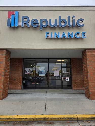 F-1 David H. McLeod Blvd, SC Republic Finance Branch
