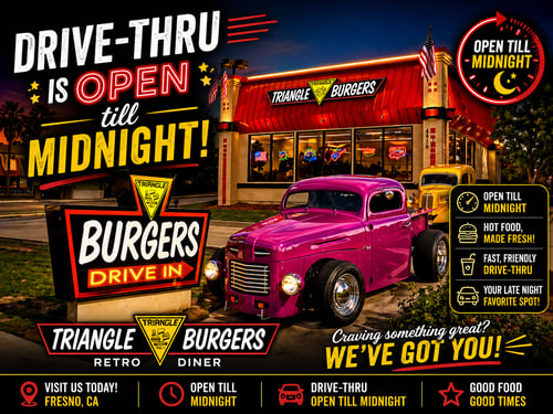 open till midnight