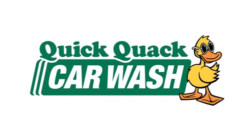 Quick Quack Car Wash logo representing a reliable car wash near you with fast service