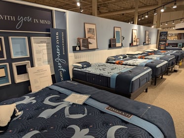 Amery Slumberland Furniture Stearns and Foster mattresses