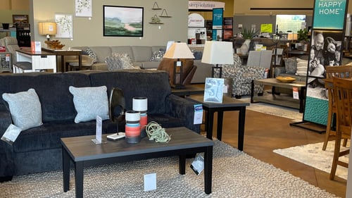 Albertville Slumberland Furniture interior 2