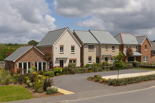 External street scene of Okement Park, Okehampton