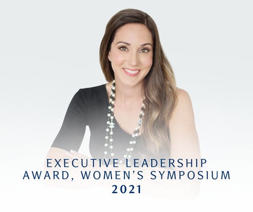 Photo of Chantal McNeily who won the Executive Leadership Award, Women’s Symposium, 2021 Winner
