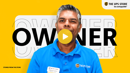 Meet The UPS Store Retail Owner Thomas Gomes
