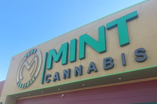 Mint Cannabis Las Vegas Strip Storefront Cover Photo