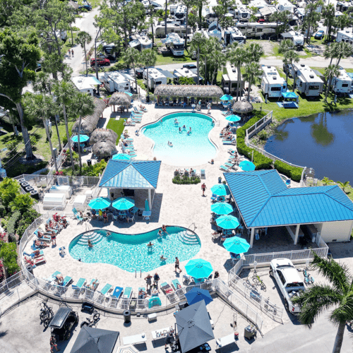 Blueway RV Park in Fort Myers, Florida