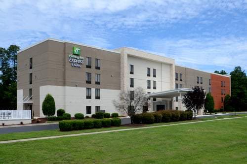 Welcome to the Holiday Inn Express RTP hotel in Durham.