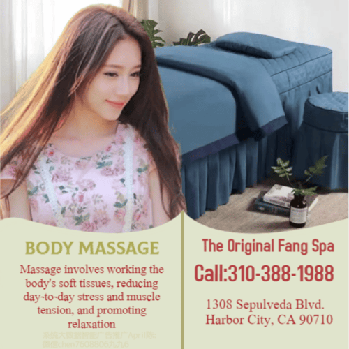 Asian Body Massage helps to relax the entire body, increases circulation of the blood and 
treats emotion, mind and spirit.