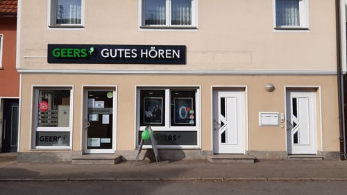 Außenaufnahme vom GEERS Fachgeschäft