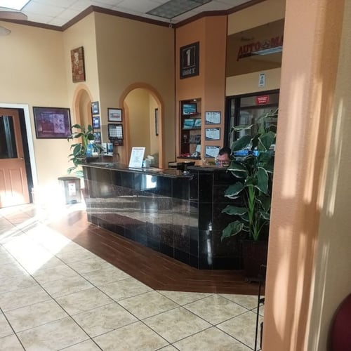 Full-service auto repair center.