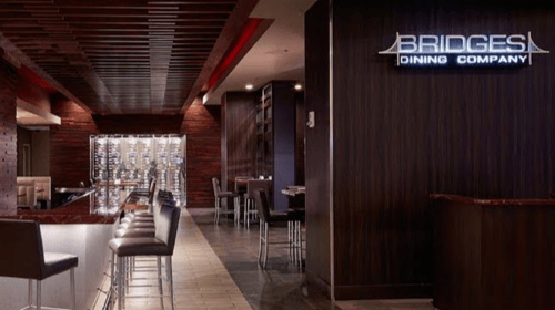 Bridges Dining Company Seafood & Steakhouse Restaurant in Metropolis, IL