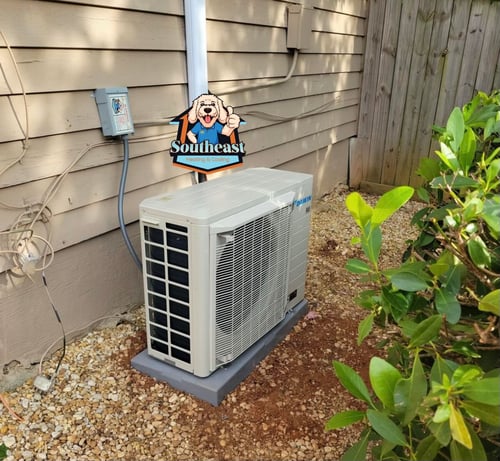 Mini split system installation