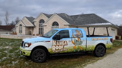 Hornbeck KangaRoof truck on site