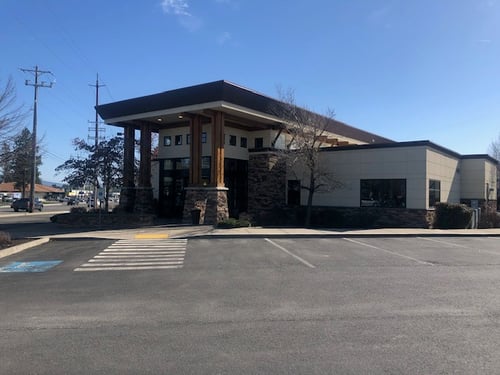 Exterior image of First Interstate Bank in Hayden,