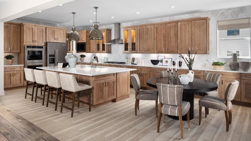 Gourmet kitchens with space for entertaining