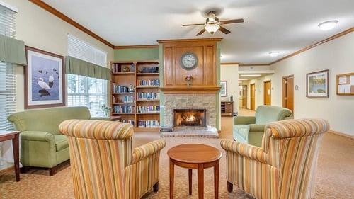 Brookdale Barberton Community Living Room