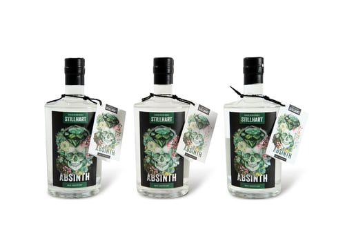 Absinth, die klassische grüne Fee, welche wir seit 2005 wieder destillieren