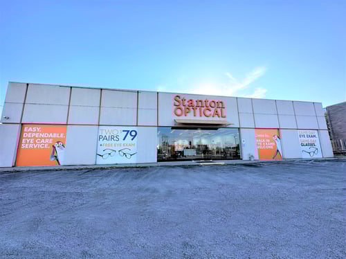 Storefront at Stanton Optical store in Toledo, OH 43623