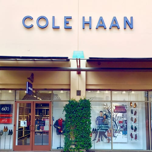 Commerce Cole Haan Storefront Photo