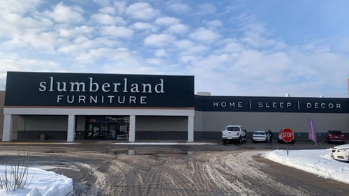 Slumberland Red Wing,  MN storefront