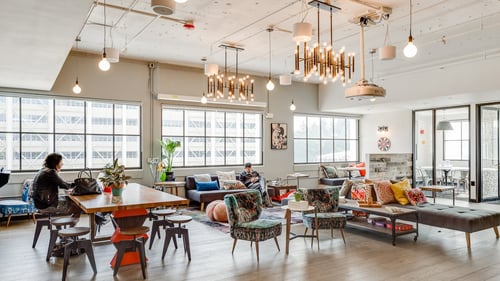 WeWork 2120 University Ave - Coworking space interior view
