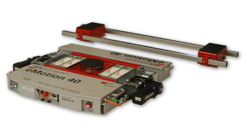 machine moving skates