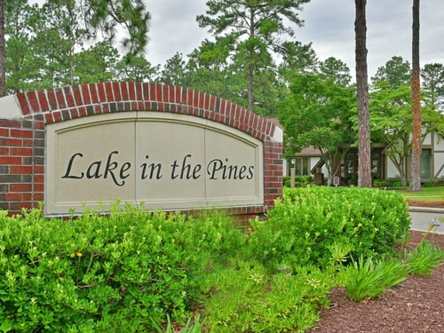 Property Signage at Lake in the Pines Apartments in Fayetteville, NC 28311