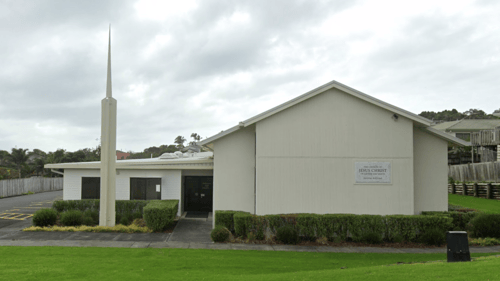 The Church of Jesus Christ of Latter-day Saints in Red Beach, Auckland.