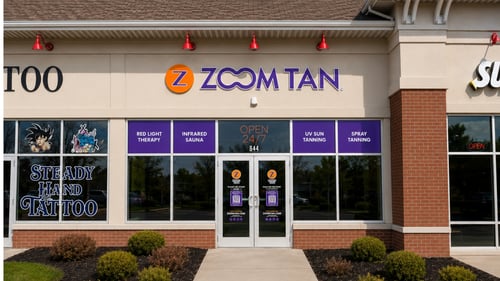 Zoom Tan in Greece, NY store front