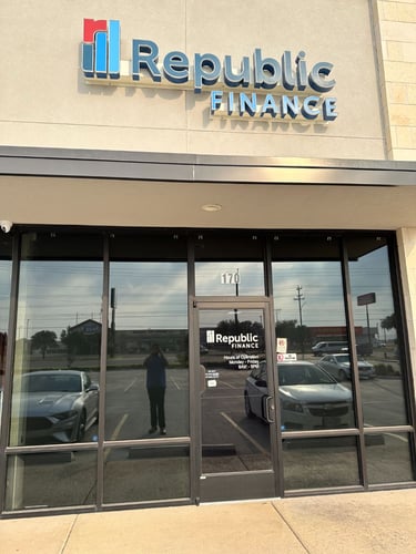 N. Shary Rd., TX Republic Finance Branch