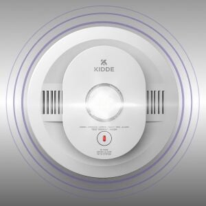 50CUA10-S device showing the bright visual alarm strobe 177 candela.