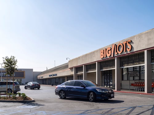 Retail space for lease in Cudahy, California, Big Lots