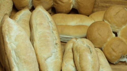 various fresh baked Italian bread and rolls