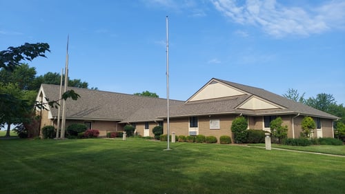 Photo of The Church of Jesus Christ of Latter-day Saints located in Stockton, Missouri exterior.