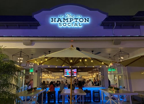 Retail space for lease in Orlando, Florida, The Hampton Social