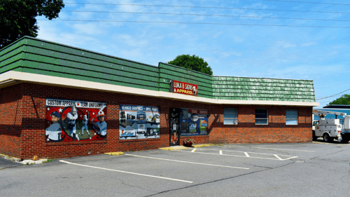 exterior of business