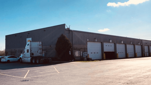 exterior view of garage