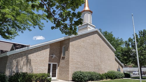 Exterior view of building