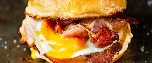 Breakfast Sandwiches at Keller's Express Restaurant Isle Bettendorf Hotel & Casino Iowa