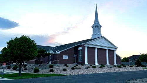 The Church of Jesus Christ on Mustang Way in Eagle Mountain, Utah.
