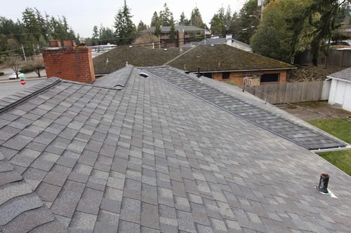 composition re-roof