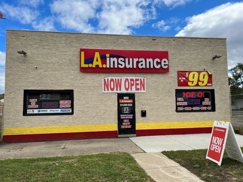 L.A. Insurance Agency MI-128 Office exterior
