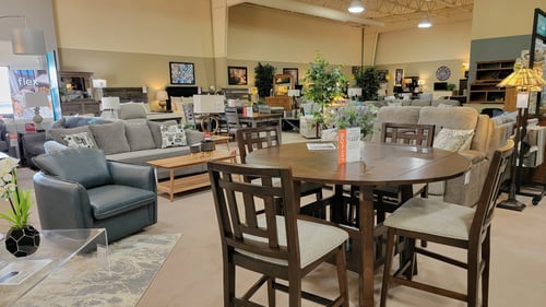 Kearney Slumberland Furniture dining set 2