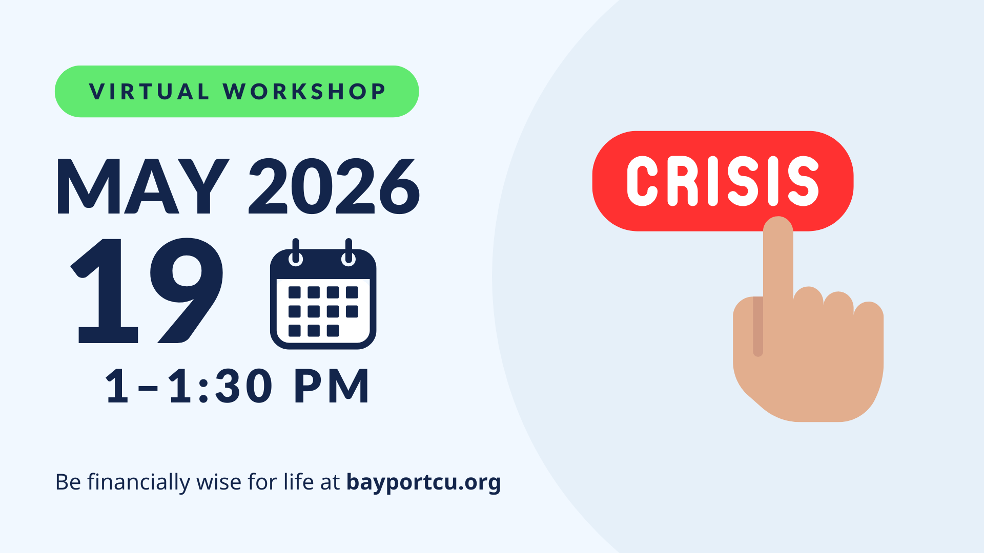 Stop living in crisis mode on May 19, 2026