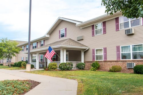 Exterior image of Rochester Regional Health Hudson Housing Senior Living