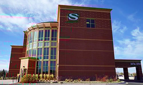 Stockman building in Sidney, MT