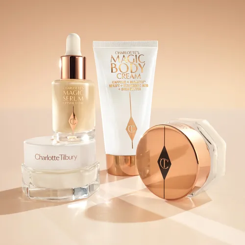 Skincare product imagery